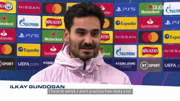 Gündoğan: I don't practice free-kicks that much